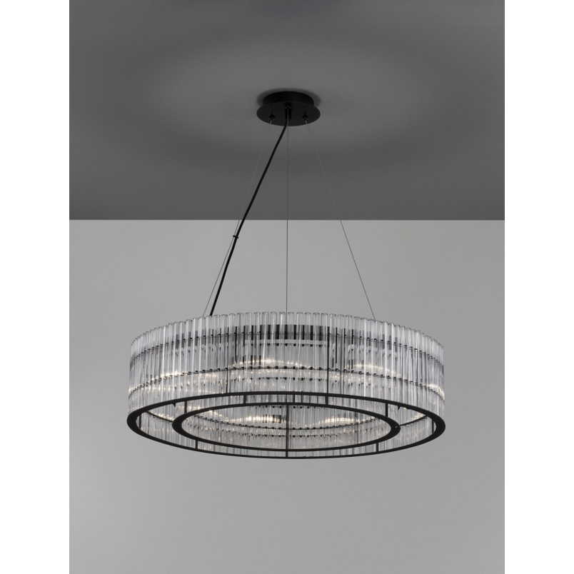 Lampa Kryształowa Rich 70cm | Elegancki Żyrandol Glamour