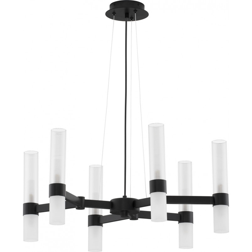 Żyrandol szklany Epoch XII 70cm | Decolab24 - Design i Elegancja