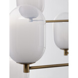 Lora XII - Lampa sufitowa szklana 100cm | Decolab24