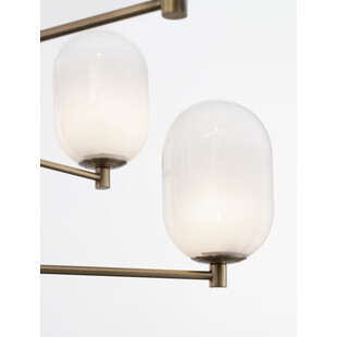 Lora XII - Lampa sufitowa szklana 100cm | Decolab24