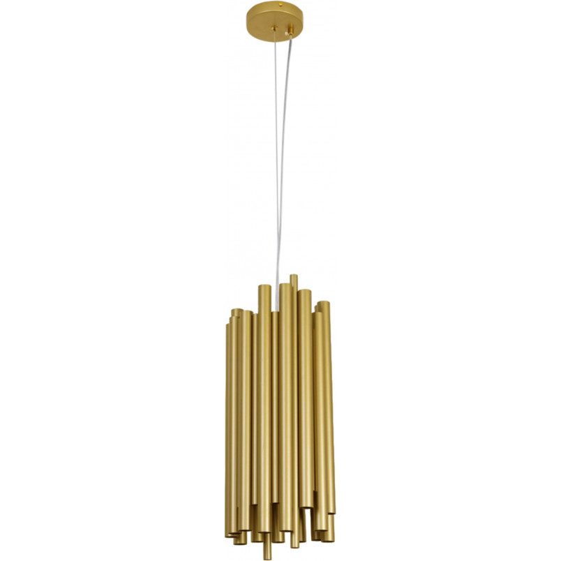 Lampa wisząca dekoracyjna glamour Jour 32cm LED złota