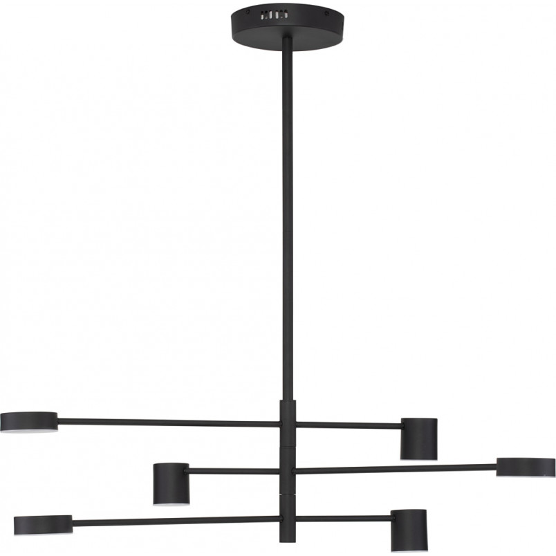 Lampa Sufitowa North LED | 6 punktów, Czarna | Decolab24