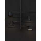 Lampa Sufitowa North LED 8-Punktowa Czarna | Decolab24