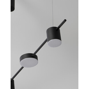 Lampa wisząca LED North 127cm czarna | Decolab24