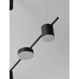 Lampa wisząca LED North 127cm czarna | Decolab24