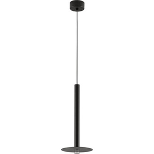 Lampa wisząca Navrati LED czarna | Minimalistyczny design