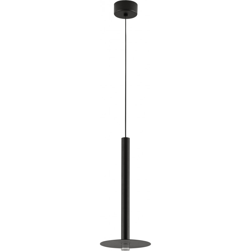 Lampa wisząca Navrati LED czarna | Minimalistyczny design