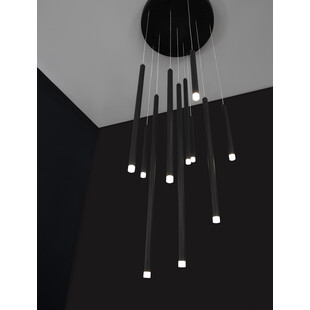 Lampa wisząca LED Hose czarna | Nowoczesny design Decolab24