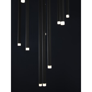 Lampa wisząca LED Hose czarna | Nowoczesny design Decolab24