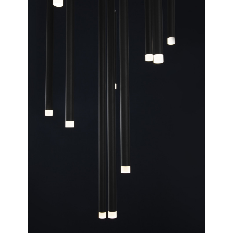 Lampa wisząca LED Hose czarna | Nowoczesny design Decolab24
