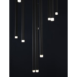 Lampa wisząca LED Hose czarna | Nowoczesny design Decolab24