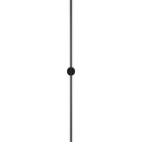 Kinkiet LED String 120cm czarny | Nowoczesny design