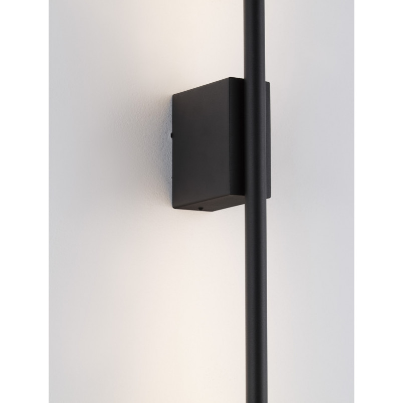 Kinkiet LED czarny minimalistyczny | Decolab24