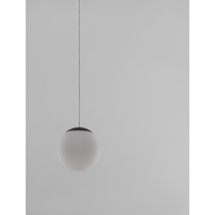 Lampa wisząca Nebbia - szkło biało-czarne | Decolab24