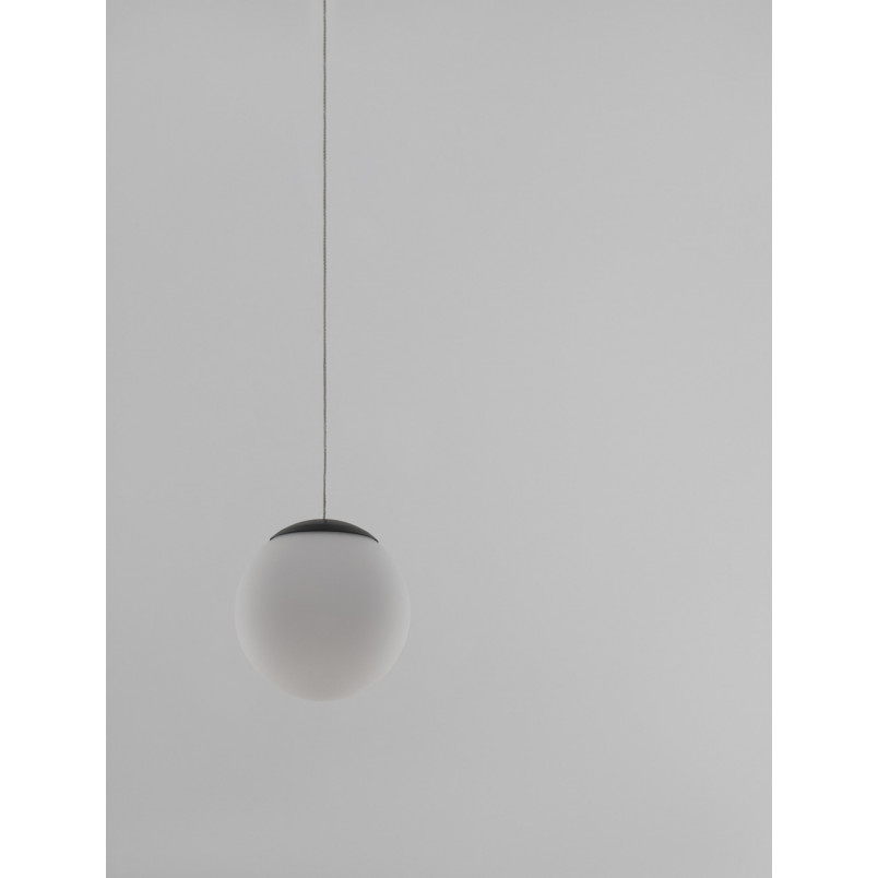 Lampa wisząca Nebbia - szkło biało-czarne | Decolab24
