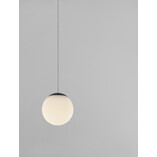 Lampa wisząca Nebbia - szkło biało-czarne | Decolab24