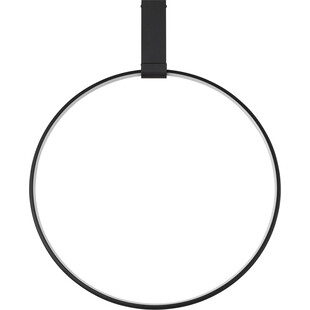 Plafon okrągły nowoczesny Rave LED 60cm czarny