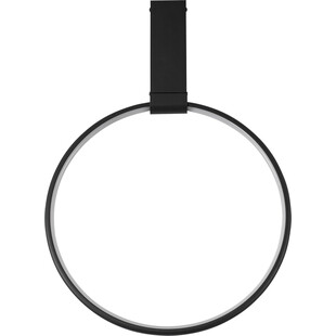 Plafon okrągły nowoczesny Rave LED 40cm czarny