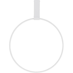 Plafon okrągły nowoczesny Rave LED 60cm biały