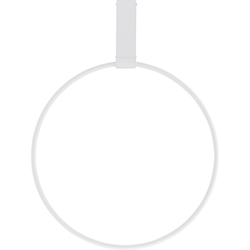 Plafon LED okrągły biały Rave 60cm - Nowoczesne oświetlenie