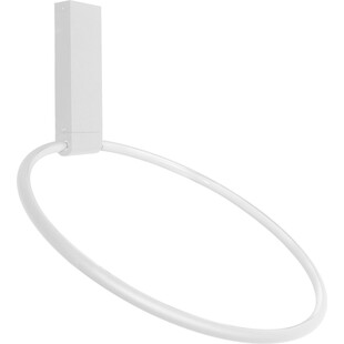 Plafon okrągły nowoczesny Rave LED 40cm biały