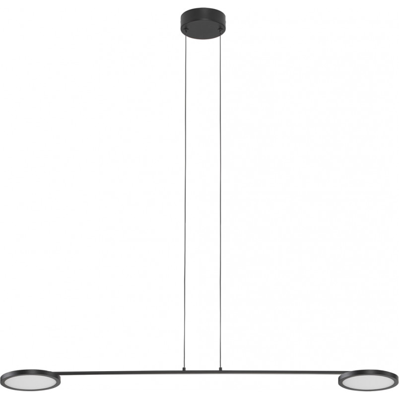 Lampa wisząca LED czarna | Field 2-punktowa 100cm - Decolab24