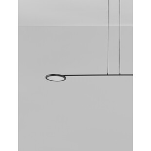 Lampa wisząca LED czarna | Field 2-punktowa 100cm - Decolab24
