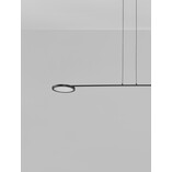 Lampa wisząca LED czarna | Field 2-punktowa 100cm - Decolab24