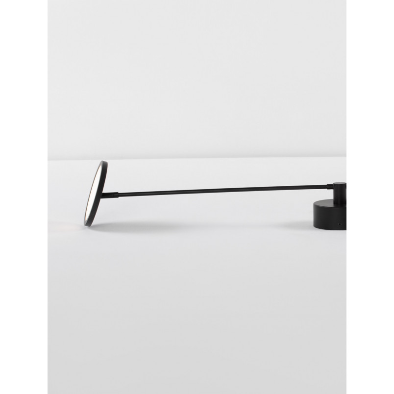 Kinkiet podwójny LED czarny | Nowoczesny design - Decolab24