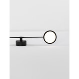 Kinkiet podwójny LED czarny | Nowoczesny design - Decolab24