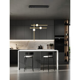 Lampa Wisząca Glamour Złota Marks LED | Decolab24