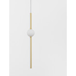 Lampa wisząca glamour Marks LED | Złota, Nowoczesna | Decolab24