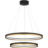 Lampa wisząca Davis II LED | Czarny/Złoty - Decolab24