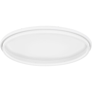Plafon nowoczesny Sallow LED 60cm biały