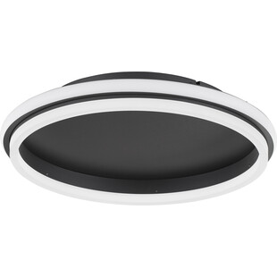 Plafon LED czarny Sallow 45cm - Nowoczesne oświetlenie