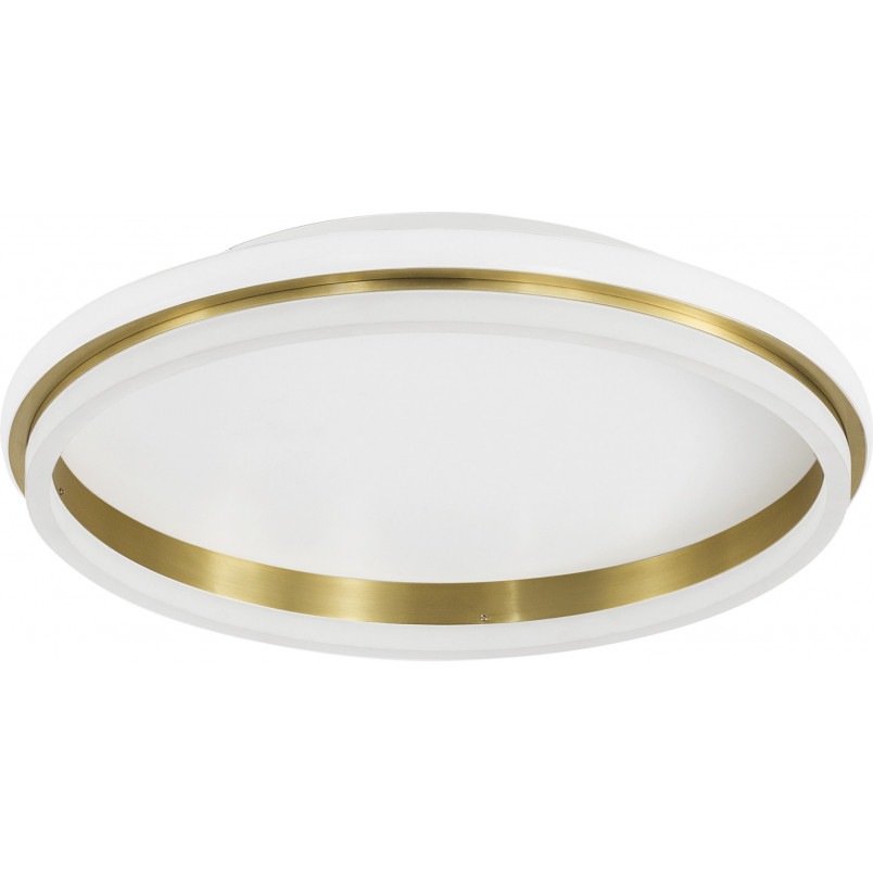 Plafon Glamour Sallow LED - Biało-złoty | Decolab24