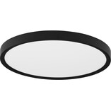 Plafon LED Rebel 30cm Czarny - Oświetlenie Nowoczesne
