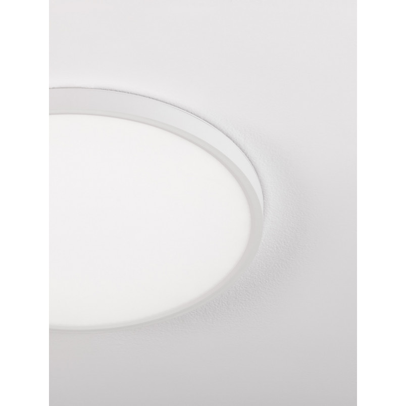 Plafon Rebel LED biały 40cm - Oświetlenie LED Decolab24