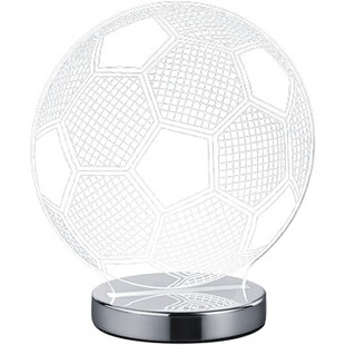 Lampa stołowa Ball chrom Reality | Oświetlenie dla dzieci