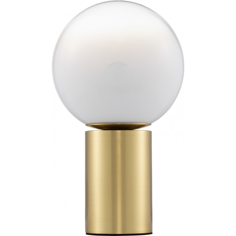 Lampa stołowa szklana kula Lian | Decolab24