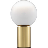 Lampa stołowa szklana kula Lian | Decolab24
