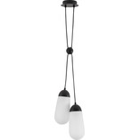 Lampa wisząca Ellipse biało-czarna | Sklep Decolab24