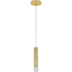 Lampa wisząca tuba glamour złota | Decolab24