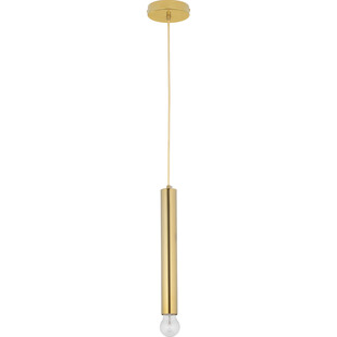 Lampa Wisząca Glamour Złota Tuba | Decolab24