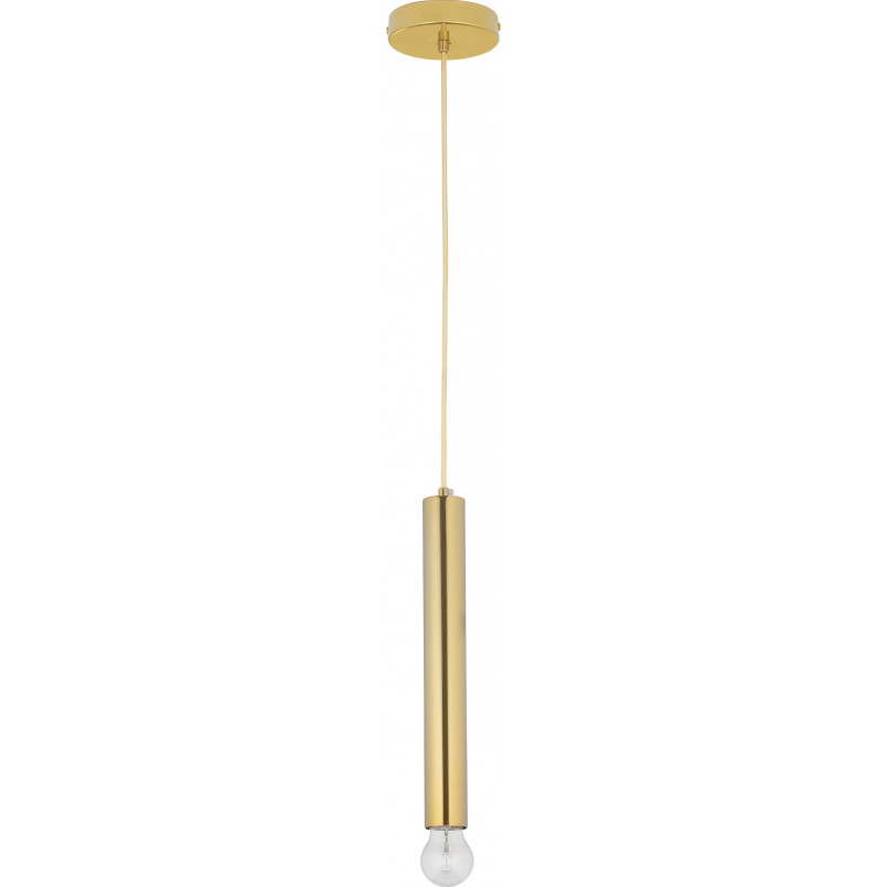 Lampa Wisząca Glamour Złota Tuba | Decolab24