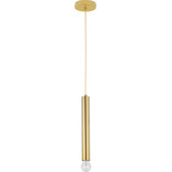 Lampa Wisząca Glamour Złota Tuba | Decolab24