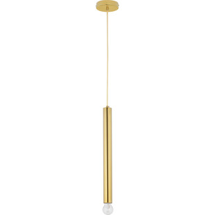 Lampa wisząca tuba glamour złota | Decolab24