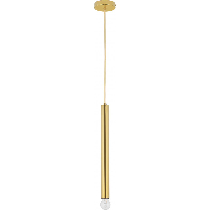 Lampa wisząca tuba glamour złota | Decolab24