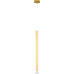 Lampa Wisząca Złota Tuba Glamour | Decolab24