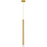 Lampa Wisząca Złota Tuba Glamour | Decolab24